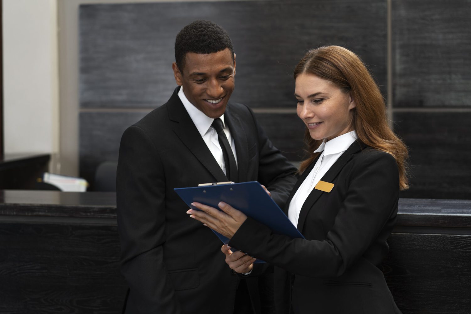 receptionists-work-elegant-suits